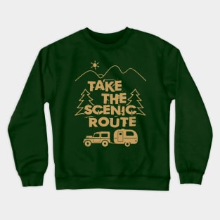 Take the Scenic Route [4x4 SUV] Crewneck Sweatshirt